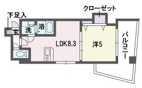 アヴァンセ那の川 ４０５号室