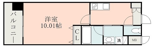 ＱＲＥＳＴ熊本船場 １２０５号室