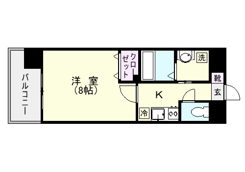 Ａクロス加治屋 ５０２号室