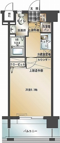 エンクレスト博多Ⅱ ３０２号室