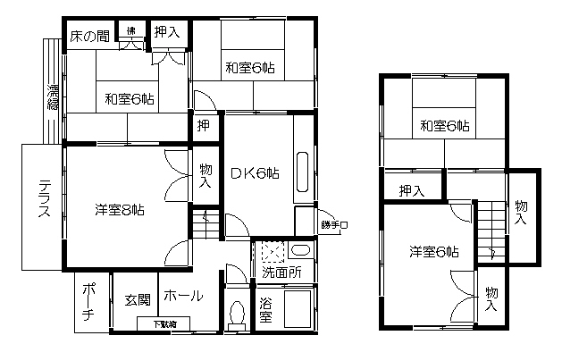 飛田貸家 １号室