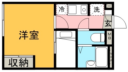 レオパレス新屋敷東 １０１号室