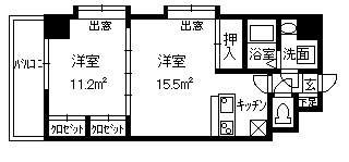 プルメリアハウス ３０３号室