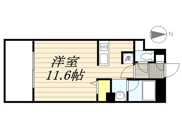 リフェスタ渡辺通 ２０２号室