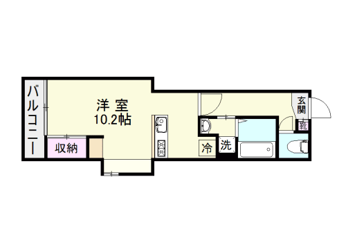 コンチェルト下荒田 １０３号室