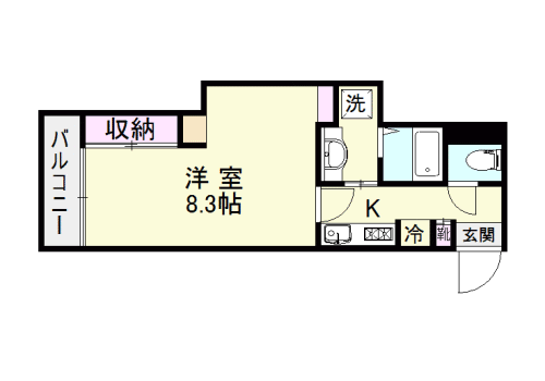 コンチェルト下荒田 ２０１号室