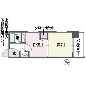 ソレアード薬院 ５０１号室