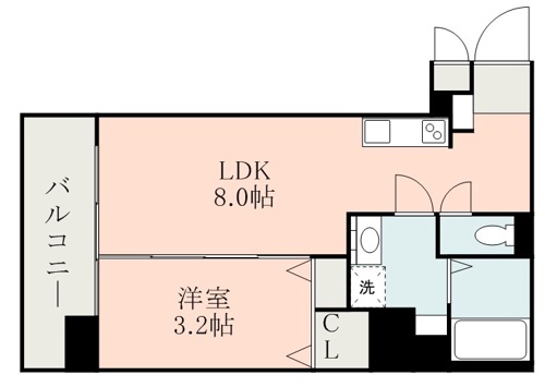 ラ・シック九品寺 ４０２号室