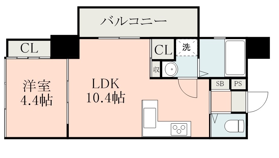 ＬＡＮＤＭＡＲＫ　ＮＩＳＨＩＤＡ　ＨＯＮＤＯＲＩ ６０３号室