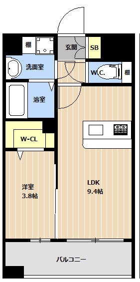 ＫＬ天神南 ２０５号室