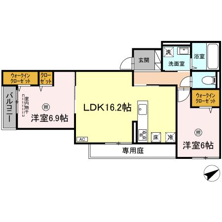 （仮）ＤーＲＯＯＭ南庄６丁目 １０２号室