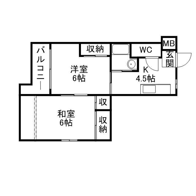 銀水ビル ４０１号室